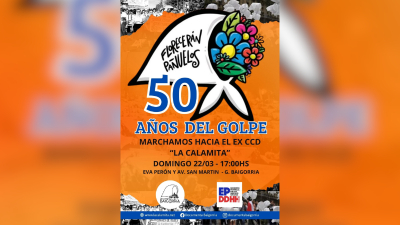 Convocan a un acto y marcha hacia el ex centro clandestino La Calamita