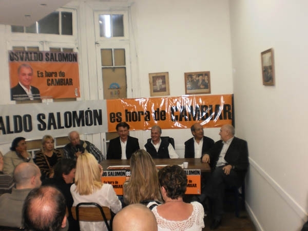 Salomón, Baltuzzi, Aranda y Blansztein celebraron el 17 de Octubre en la reinauguración de la CASA DEL CHANGO FUNES en Rosario 