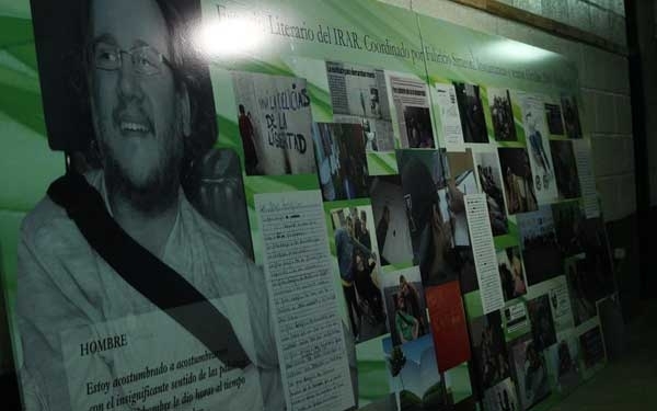 Se le colocó el nombre de Fabricio Simeoni al SUM del IRAR