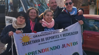 El grupo “Aprendiendo” representó a Granadero Baigorria en un encuentro nacional del Comité Paralímpico Argentino