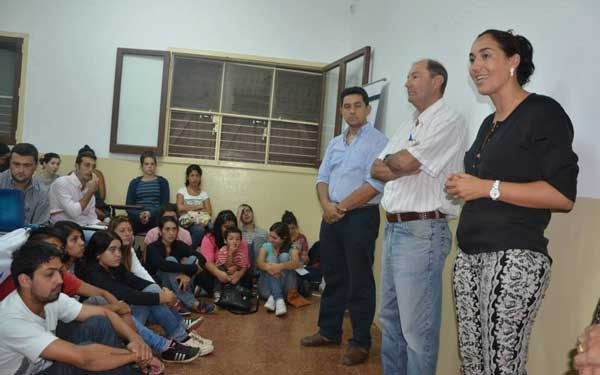 Baigorria fue sede de una jornada sobre PROGRESAR, con jóvenes de toda la provincia. 