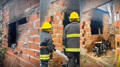 Incendio destruye vivienda en barrio Qom: no hay víctimas