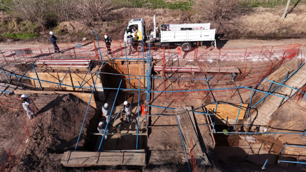 Litoralgas avanza con nuevas obras de mantenimiento