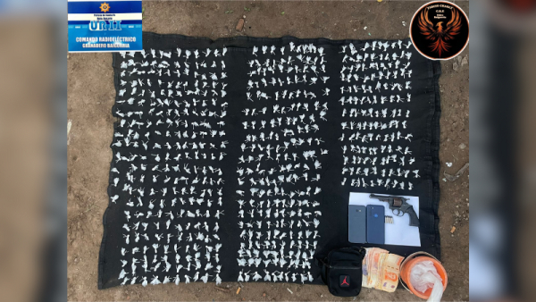Detienen a dos menores armados con casi 600 envoltorios de cocaína
