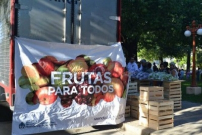 Frutas para Todos: se vendieron 26 toneladas en dos jornadas