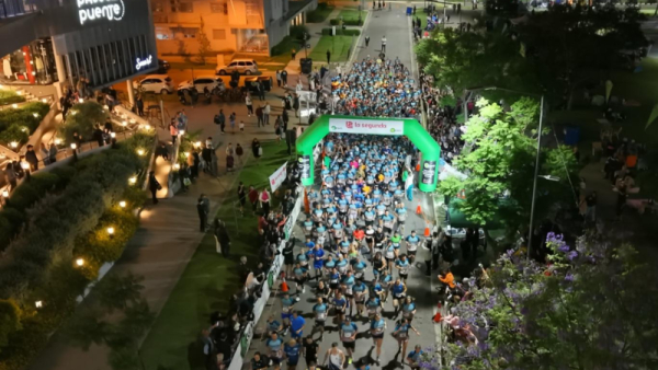 Baigorria brilló y vibró con una nueva edición de su ya tradicional Maratón Nocturna