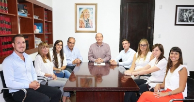 Maglia presentó a su nuevo gabinete