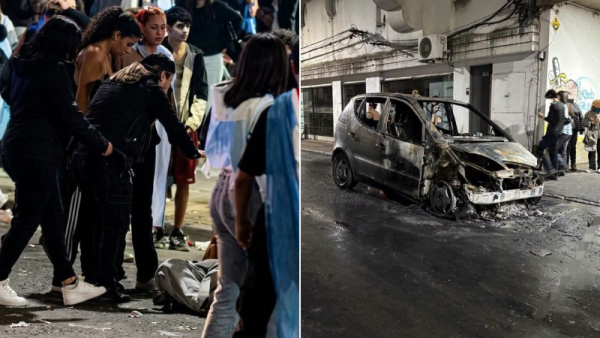 Los festejos por el triunfo de Argentina terminaron con incidentes en Capitán Bermúdez
