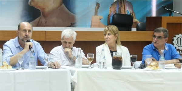 Perotti se reunió con Caló y referentes provinciales de la UOM