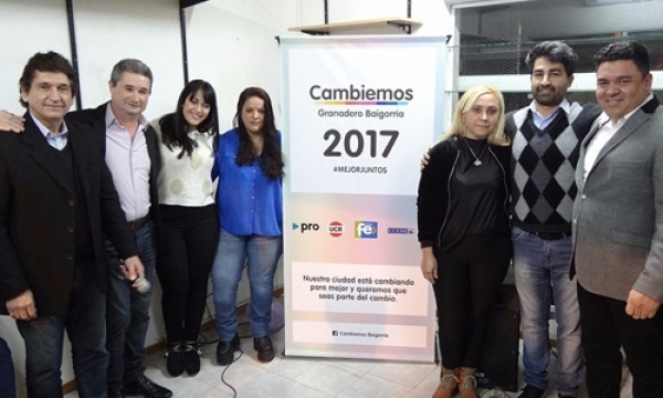 Cambiemos Baigorria presentó oficialmente su lista de candidatos