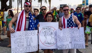 Estadounidenses se unieron a una campaña contra los fondos buitre