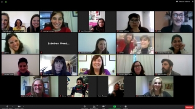 La comisión de Feminismos se reunió con Celia Arena