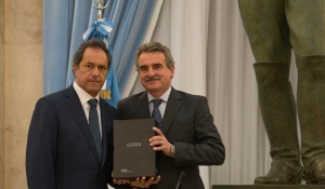 Rossi y Scioli firmaron acuerdos para la creación de Jardines Maternales en Zárate y Tandil