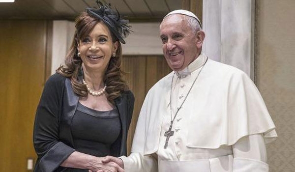 Cristina tras reunirse con Francisco: "Los dos creemos en un mundo multipolar"