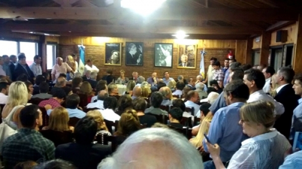 Giaccone participó del consejo ejecutivo federal del PJ