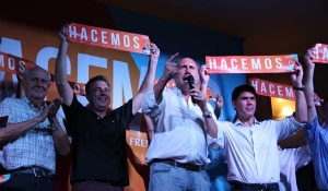 Perotti en Rafaela apoyó la lista de Luis Castellano