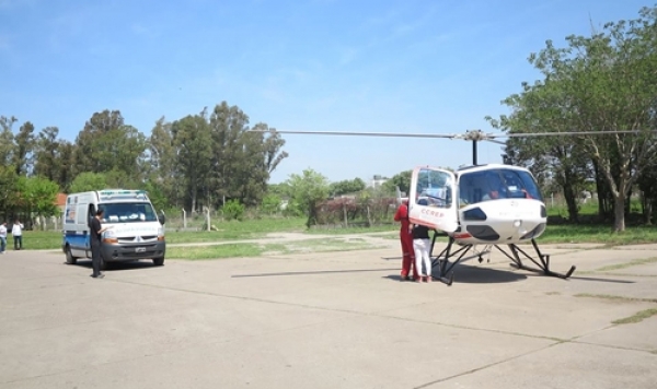 La Municipalidad participó del simulacro de accidente aéreo