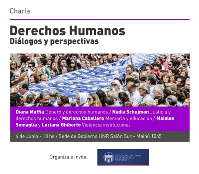 Derechos Humanos, diálogos y perspectivas