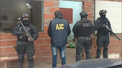 Allanamiento por un crimen en Nuestra Señora de la Paz