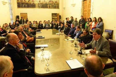 Rubeo participó de la apertura del II Congreso Provincial de Derecho Procesal Penal