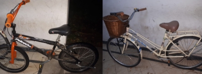 Recuperan dos bicicletas robadas en Martín Fierro