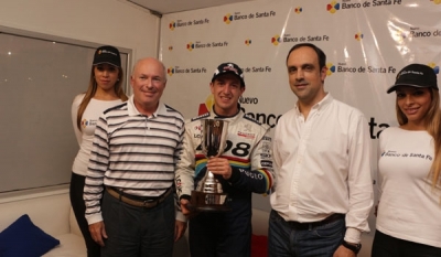 El "Bebu" Girolami fue el ganador de la copa Nueva Banco de Santa Fe en el circuito callejero