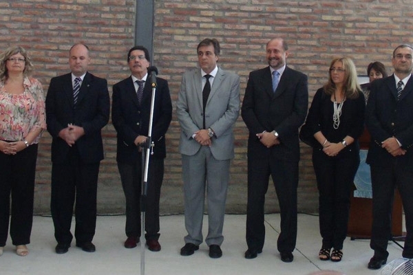 La Diputada Giaccone junto al Ministro de Educación Sileoni participaron de la Inauguraciòn de la Escuela Técnica Malvinas Argentinas