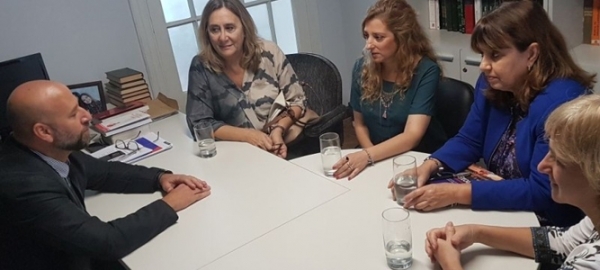 Reunión con el fiscal regional de Rosario