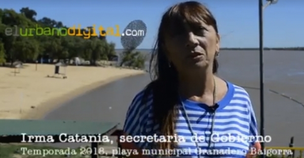 Irma Catania: “Éste lugar es una belleza, un espacio único en toda la región”