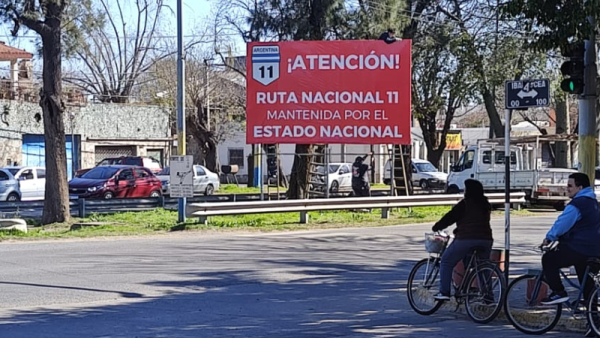 Baigorria reclamó a Vialidad Nacional por el estado crítico de la Ruta 11