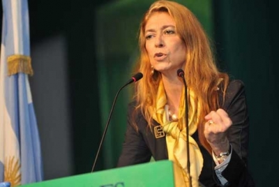 Débora Giorgi visitó Cañada de Gómez y Las Parejas
