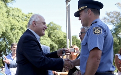 Lifschitz: "Estamos invirtiendo fuertemente en tecnología, equipamiento y capacitación de nuestra policía"