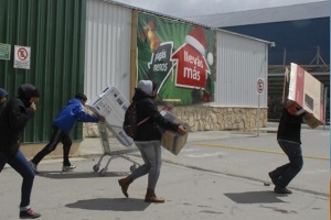 Saqueos: podrían imponer penas de entre 3 y 10 años en Santa Fe 