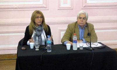 Giaccone y el Dr. Outerelo brindaron una charla sobre nuevas leyes vinculadas con el deporte