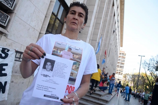 "Hoy vivo nada más que para que se haga justicia por la muerte de Michel"
