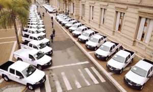 La EPE sumó 48 camionetas 0KM que servirán para brindar distintos servicios en 17 departamentos de Santa Fe