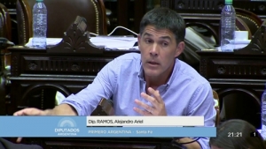Qué dijo Alejandro Ramos, durante la sesión de la despenalización del aborto