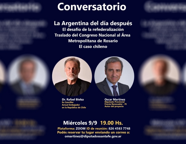 Conversatorio con el Dr. Rafael Bielsa : “La Argentina del día después”