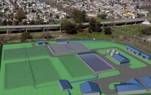 El 20 de junio de 2015 se inaugura en Baigorria el Acueducto del Gran Rosario