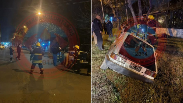 Fotos gentileza Bomberos Voluntarios de Baigorria