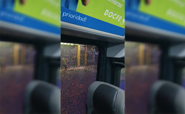 Atacaron un colectivo en la zona norte de la ciudad
