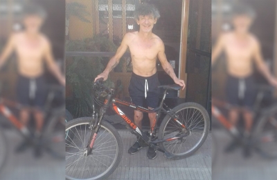 "Pincha Foco" recuperó su bicicleta