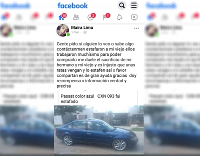 Un hombre de Salto Grande fue estafado por un supuesto baigorriense