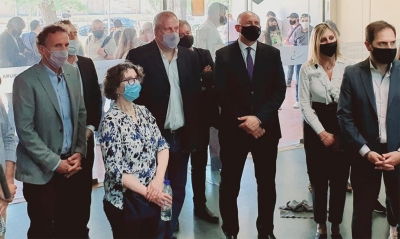 Sacnún participó en Rosario del acto de presentación del plan de obras de infraestructuras universitarias para la provincia de Santa Fe