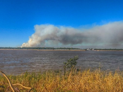 Ferrero D'atri presentó un proyecto contra los incendios en las islas
