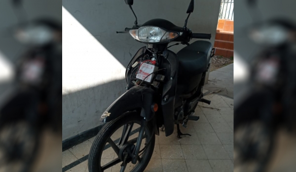 Roban y recuperan un moto en barrio Centro