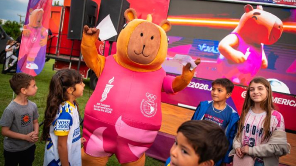 Granadero Baigorria se prepara para recibir la llama de los Juegos Suramericanos 2026