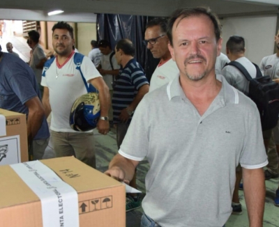 Sergio Aladio fue reelegido en el Sindicato de Camioneros de Santa Fe y se consolida como “caudillo”, lejos de Moyano