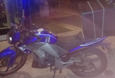 Recuperan moto robada en el límite entre Baigorria y Rosario