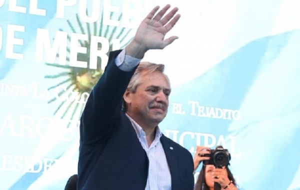 Alberto Fernández criticó ante funcionarios del FMI los billonarios préstamos al gobierno de Macri